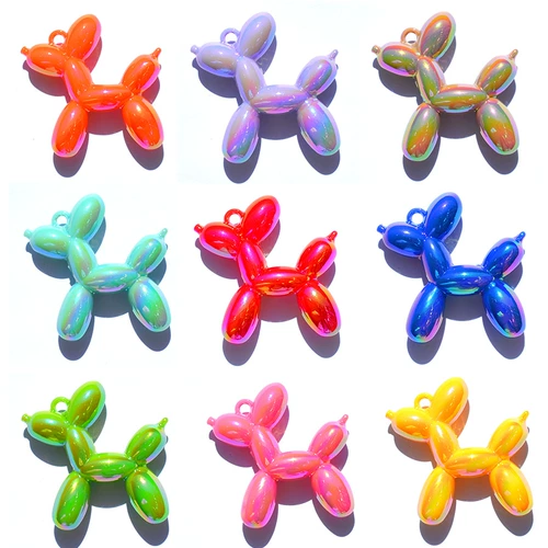 Воздушный шар, подвеска, аксессуар с аксессуарами, мультяшное акриловое ожерелье, популярно в интернете, «сделай сам»