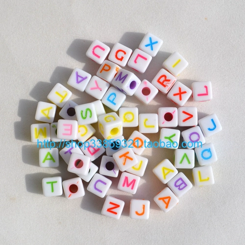 Аксессуар, детские аксессуары, акриловый браслет из бисера ручной работы, бусины с буквами, раннее развитие, английские буквы