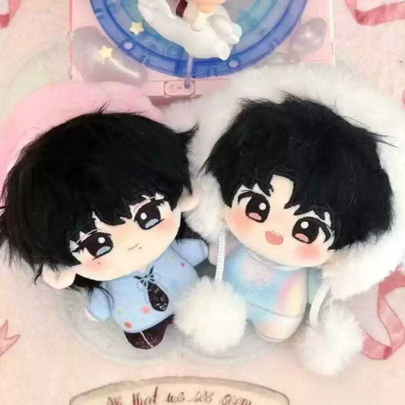 原创正版】TF家族王橹杰穆祉丞属性棉花娃娃10CM明星周边橹穆-淘宝