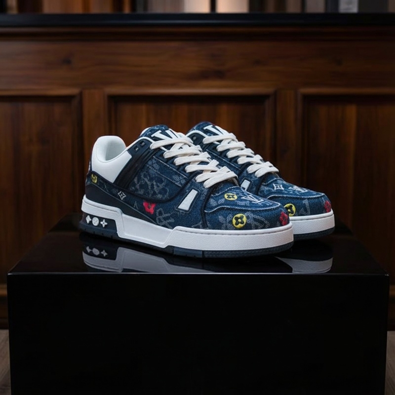 Hong Kong Purchase of Autumn and Winter Fashion Sneakers for Men and Women, European and American Style, Made with Premium Materials, High-Quality Replica Embroidered Canvas Sneakers from Famous Brands in Putian