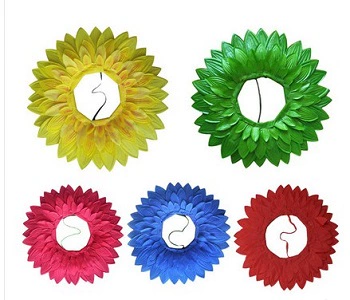 Детский головной убор с изображением подсолнуха