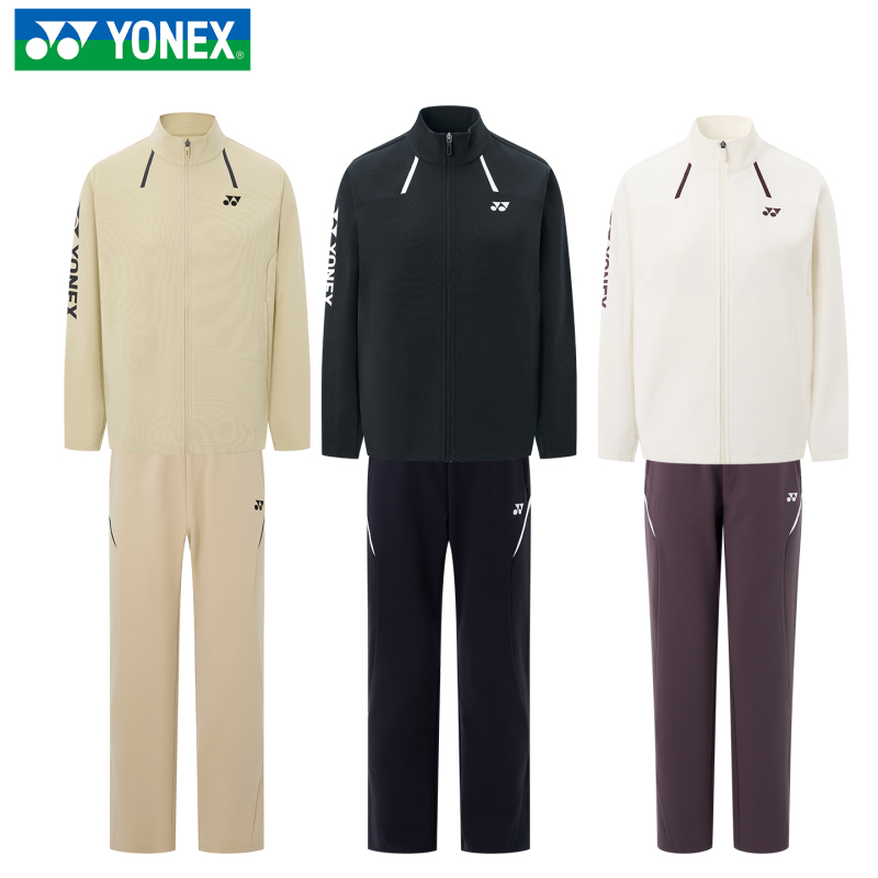 2026 New Yonex Badminton Clothing for Men and Women, Sports Casual Jackets and Pants 1501226