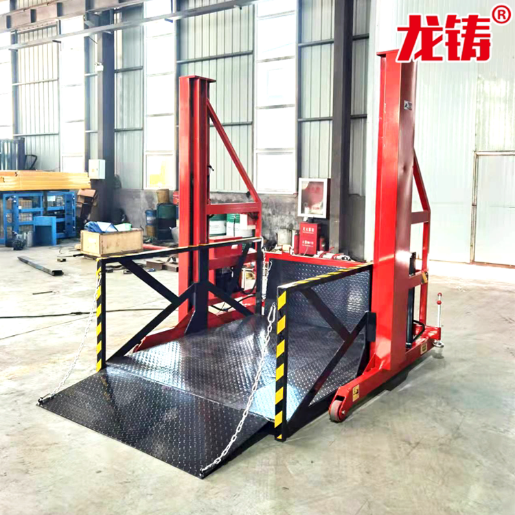 Mini-Den Axle Mobile Unloading Platform Logistics Warehousing Box Car Loading Hydraulic Lift Electric Lifting Table