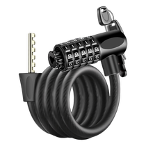 公路山地自行车密码锁防盗便携固定式电动电瓶摩托单车链条锁儿童