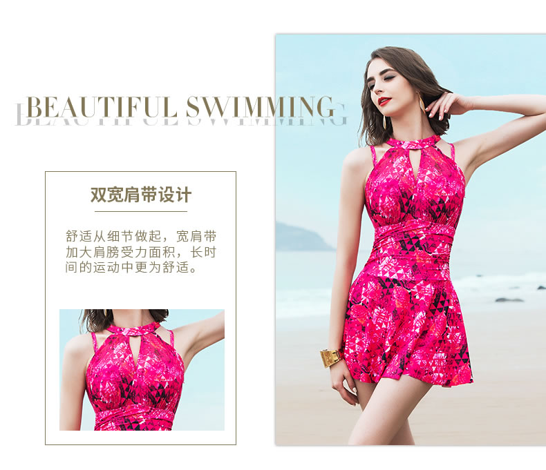 Áo tắm nữ bảo thủ trong gió Váy một mảnh ngực nhỏ tập hợp áo tắm gợi cảm che bụng áo tắm mỏng nữ Hàn Quốc - Bộ đồ bơi One Piece áo bơi liền thân cho bé gái