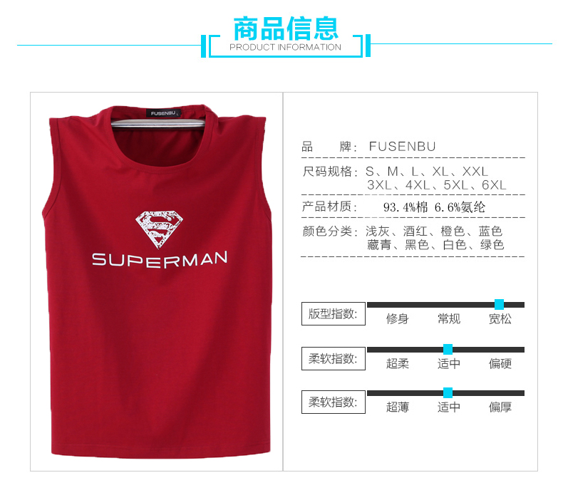 Đàn ông cộng với phân bón XL mùa hè áo vest mỏng thấm mồ hôi cotton cổ tròn giản dị thể thao không tay áo thun áo thun nam thể thao