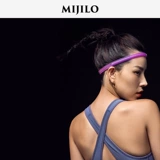 Силиконовая спортивная повязка на голову подходит для мужчин и женщин, одежда для йоги, антиперспирант, защищает от пота, для бега