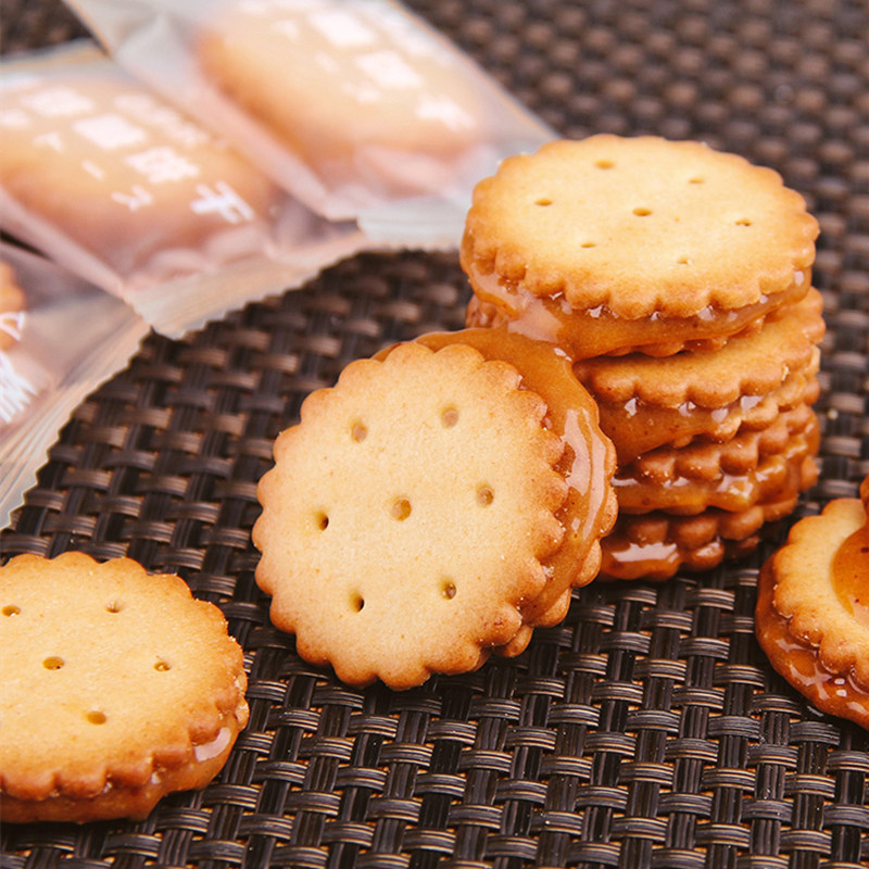 Salted egg yolk malt biscuits Brown sugar malt biscuits Sweet Japanese-style biscuits