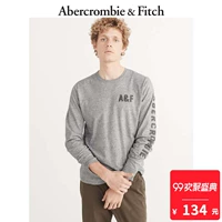Biểu tượng đặc biệt dành cho nam giới của Abercrombie & Fitch Logo dài tay áo 169865 AF áo thun trơn nam