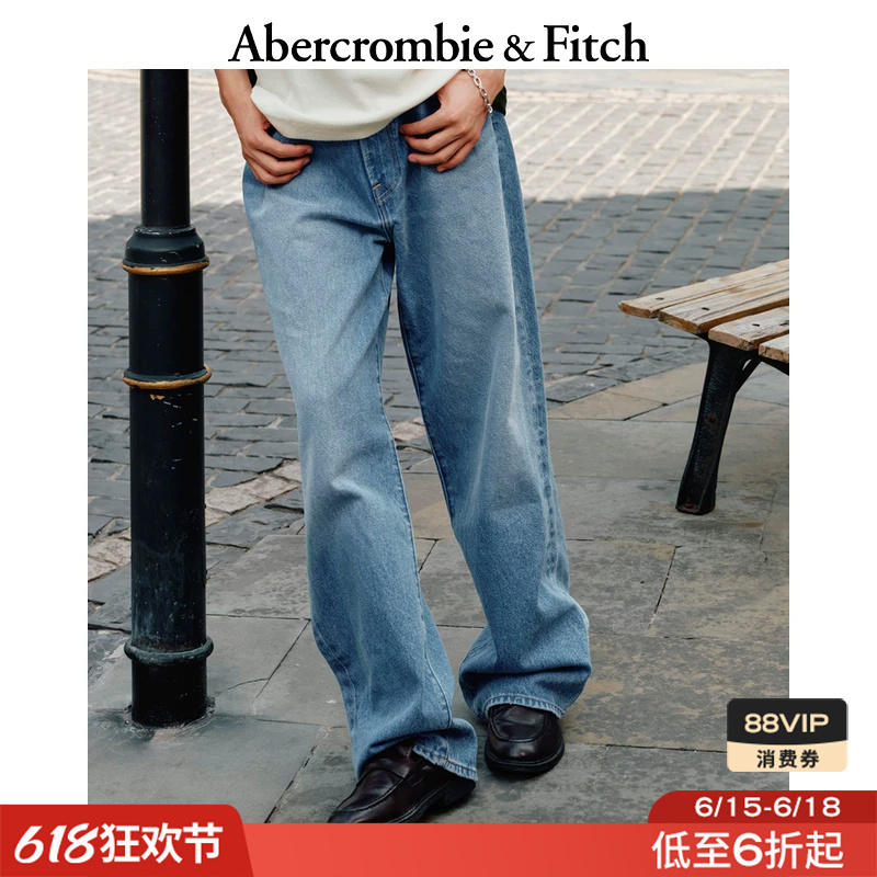 [Short Version] Af Cotton Washed Classic Baggy Style Jeans Long Pants 25 Autumn/Winter Men's Clothing 131-5202