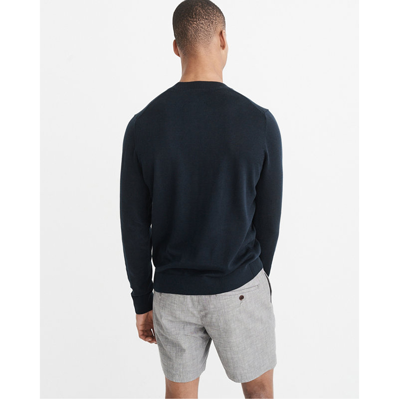 Áo len cổ tròn đặc biệt theo mùa của Abercrombie & Fitch 197131 AF áo polo