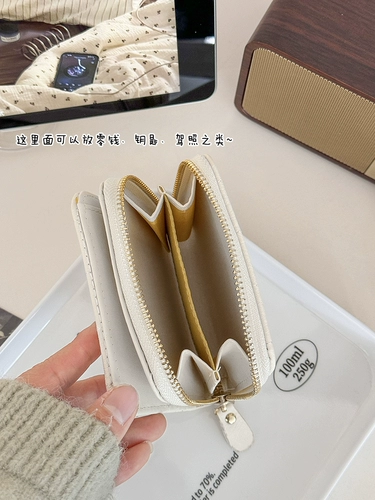 Ретро небольшой дизайнерский бумажник, картхолдер, короткая сумка, портативный кошелек, сумка-органайзер