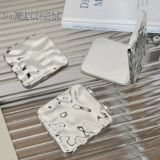 Высокое портативное складное двусторонное маленькое зеркало, популярно в интернете