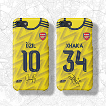 Apply 2019 Arsenal away jersey iphone7 8 XSMAX XR 6s plus cell phone shell Ozil