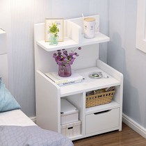 Bedside table simple modern bedroom rack bedside storage cabinet lockers economical bedside small table