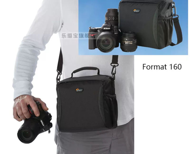 máy ảnh Lowepro túi máy ảnh Canon Nikon SLR kiểu túi xách đa chức năng messenger Sony - Phụ kiện máy ảnh kỹ thuật số