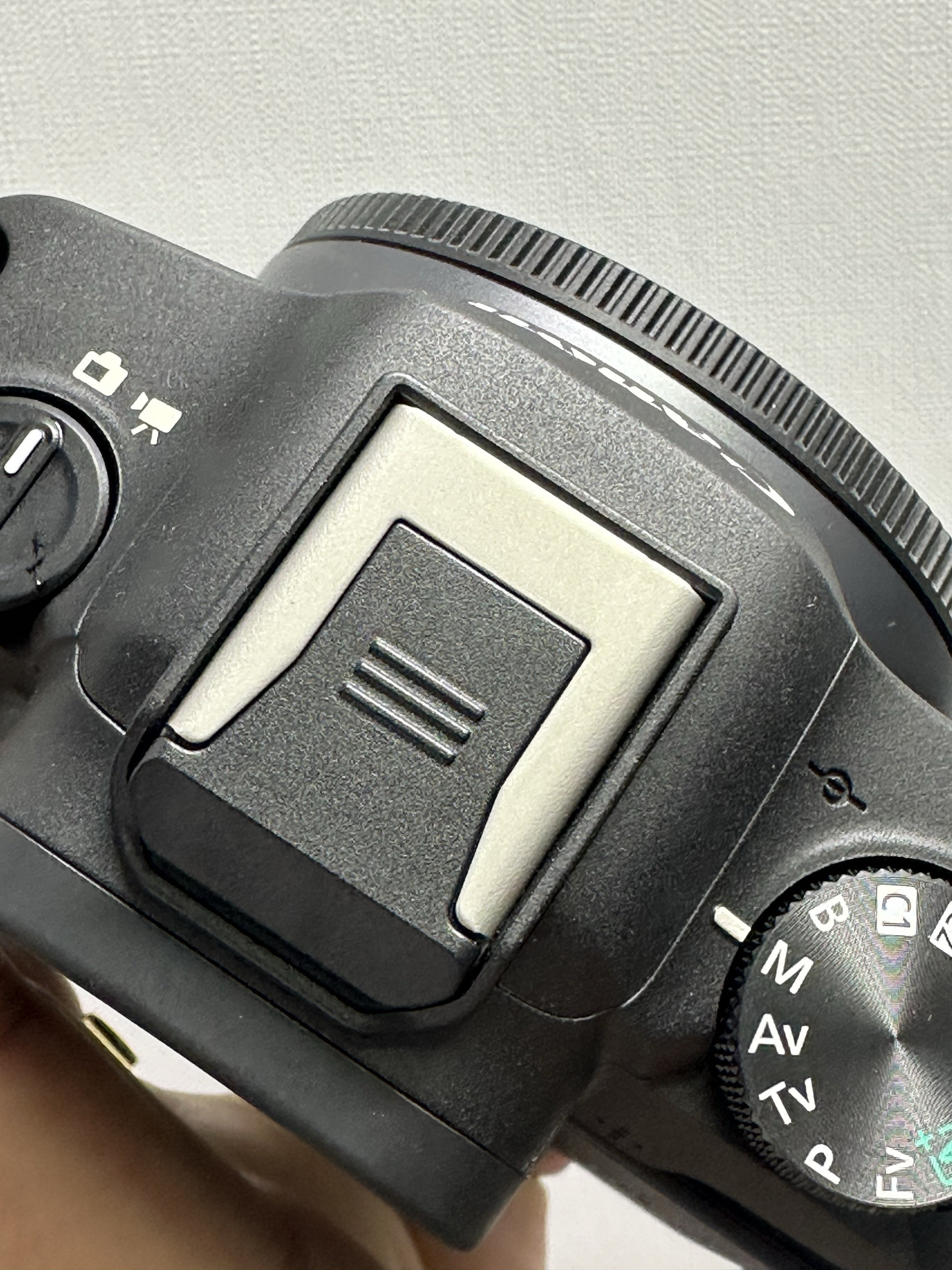 キヤノンR50、R10、R8、R7、R6II、R5Cミラーレスカメラ（R3、R52）用のホットシューカバー。埃や汚れからカメラを保護します。