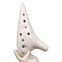 Clay fired professional 12-hole ocarina for beginners 12-hole ocarina for children and adults alto ac key instrument ocarina