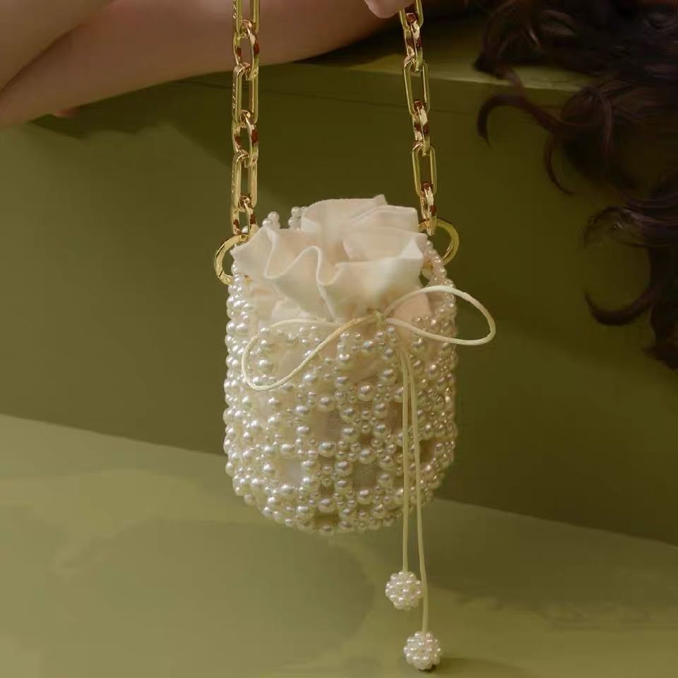 Handmade Beads Bag Pearl Bag Customised Ultra-Connect Special Pat on Postage Difference