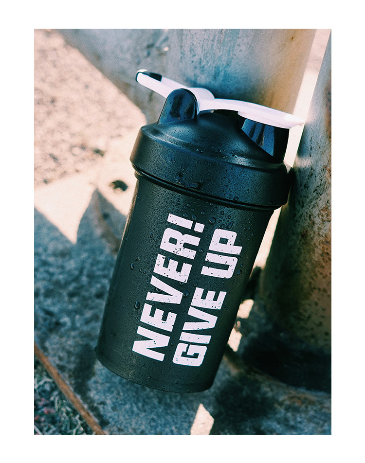 Lắc cốc milkshake cup thể dục thể thao cup xách tay protein dinh dưỡng bột trộn cup quy mô cốc nhựa shaker