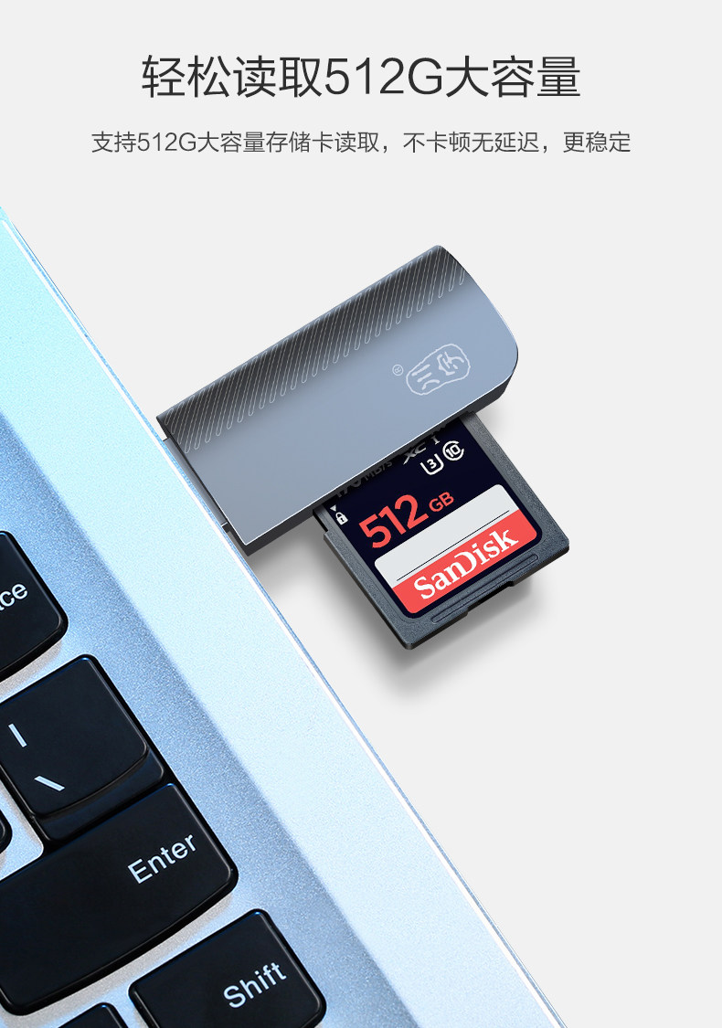 Mfi认证品牌 川宇 高速SD/TF卡读卡器 图4