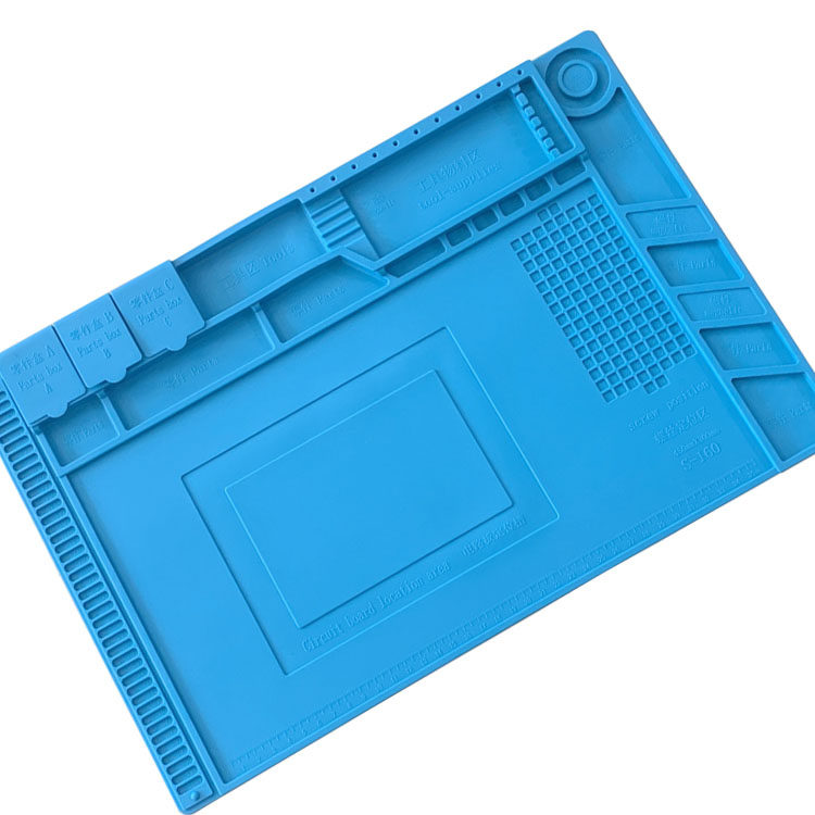 Repair Table Tool Tabletop Non-slip Mat Large Rubber Table Mat Handwatch Accessories Repair Work Mat Table Cushion Plastic Cushion