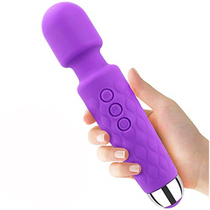 Waterproof household USB charging vibrator round 20 kinds of strong shock handheld multifunctional cervical spine lumbar hammer health care