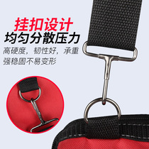 Power tool portable waterproof bag wear-resistant repair red multi-functional tool bag single shoulder large thickened tool bag