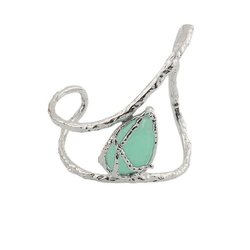 Exagerado Geométrico Acrílico Aleación Venta Al Por Mayor Pulsera Ancha Anillo De Brazo display picture 10