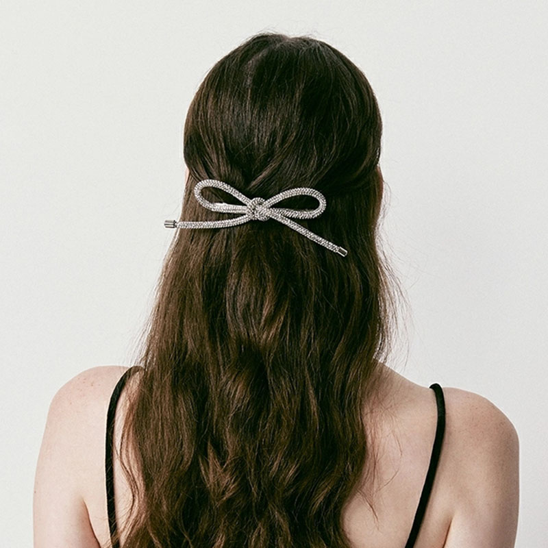 Elegant Sweet Women's Bow Knot Alloy Hair Clip display picture 6