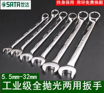 Shida Metric 5 5mm-17-32mm Mirror dual-use wrench board opening plum blossom plum wrench 41216