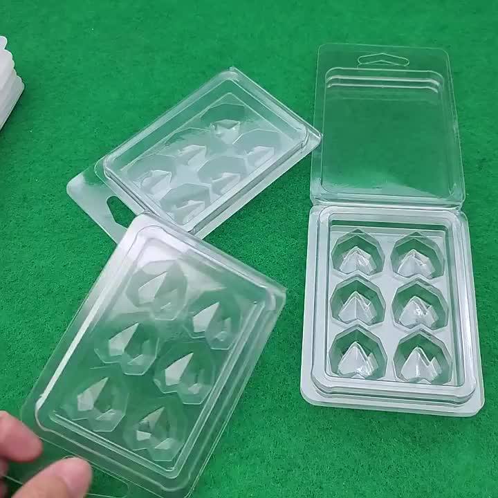 Custom Wax Melt Clamshell Molds For Wax Melts Buy Wax Melt Clamshell