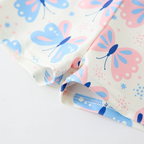 Детский милый быстросохнущий купальник для принцессы для школьников, подходит для подростков, семейный стиль