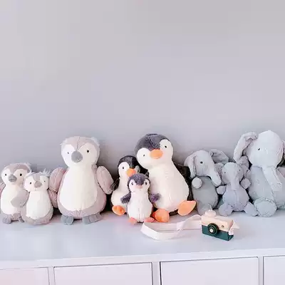 Cute children plush toy doll animal super soft fabric Nordic style decoration decoration decoration
