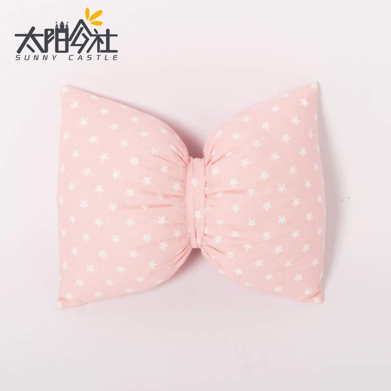 Children's Tent Supporting Pillow Cute Cartoon Small Pillow Pregnancy and Baby Grade Granular Cotton Filling