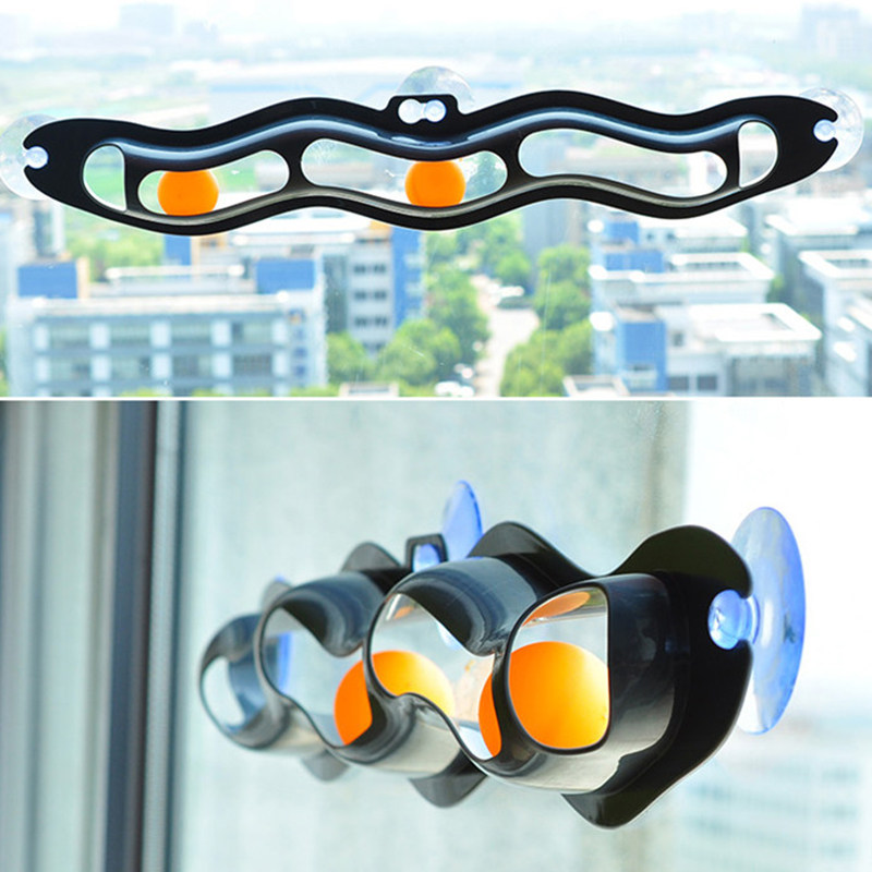 Cat sucker track ball Wall toy cat wave ball entertainment window table into cat English short toy supplies