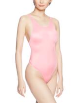 Japan La-Pomme womens one-piece swimsuit high fork competitive swimsuit sexy T-triangle swimsuit
