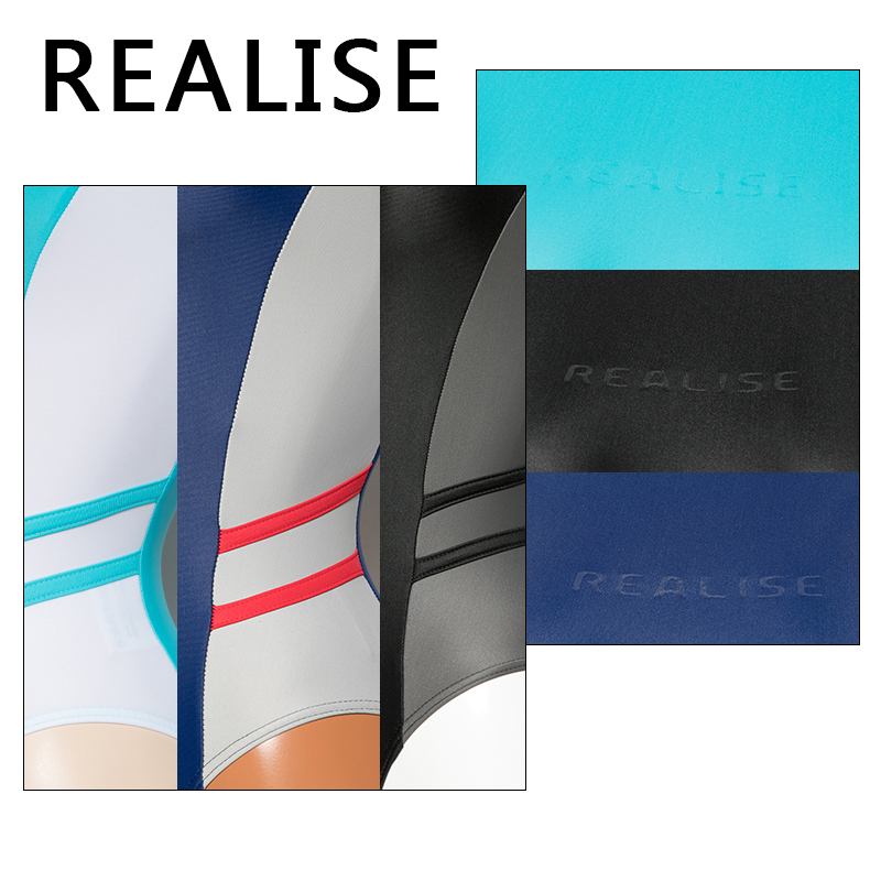 Japan realise long-sleeved conjoined swimwear female sexy water polo swimsuit high fork hot spring bathing suit
