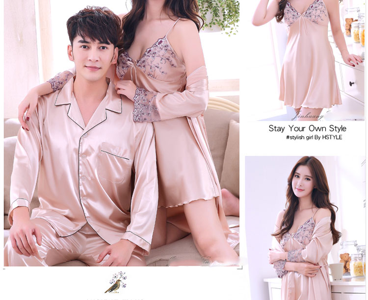 Pyjama mixte OTHER   en Soie à manches longues - Ref 3006045 Image 9