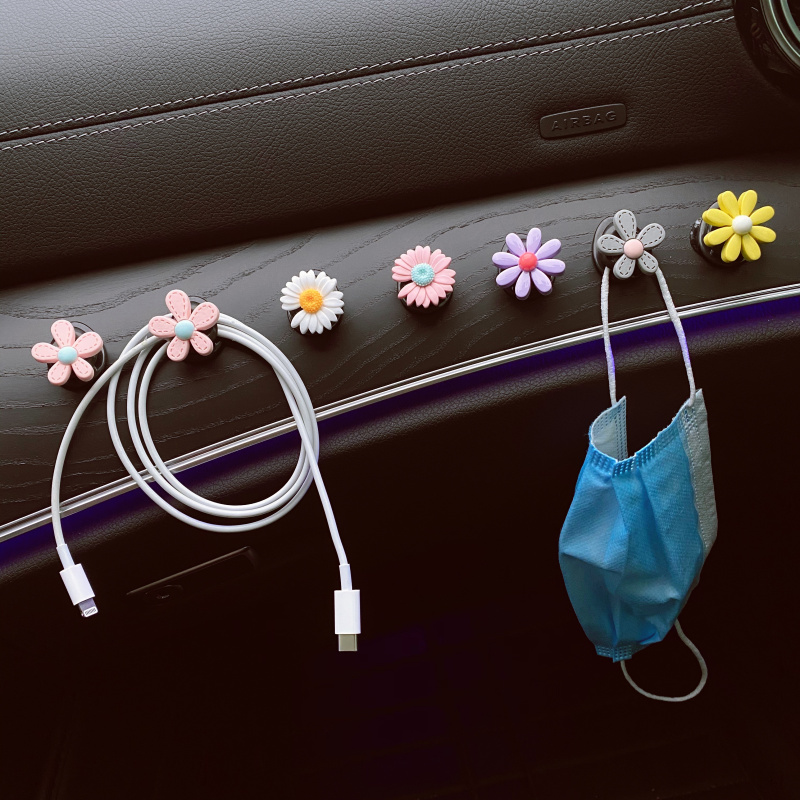 Automotive hook multi-function paste creative cartoon vehicle hook in front of the car