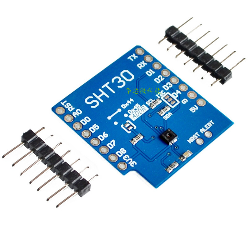 SHT30温湿度传感器模块 I2C通讯 温湿度扩展版 FOR D1 MINI