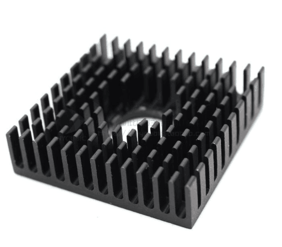黑色3D打印机 Makerbot 配件 MK7/MK8 散热片 40*40*11 NO.MP1708