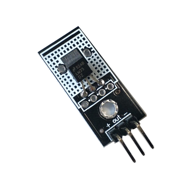 模拟温度传感器 LM35D LM35 模块 电子积木 智能小车