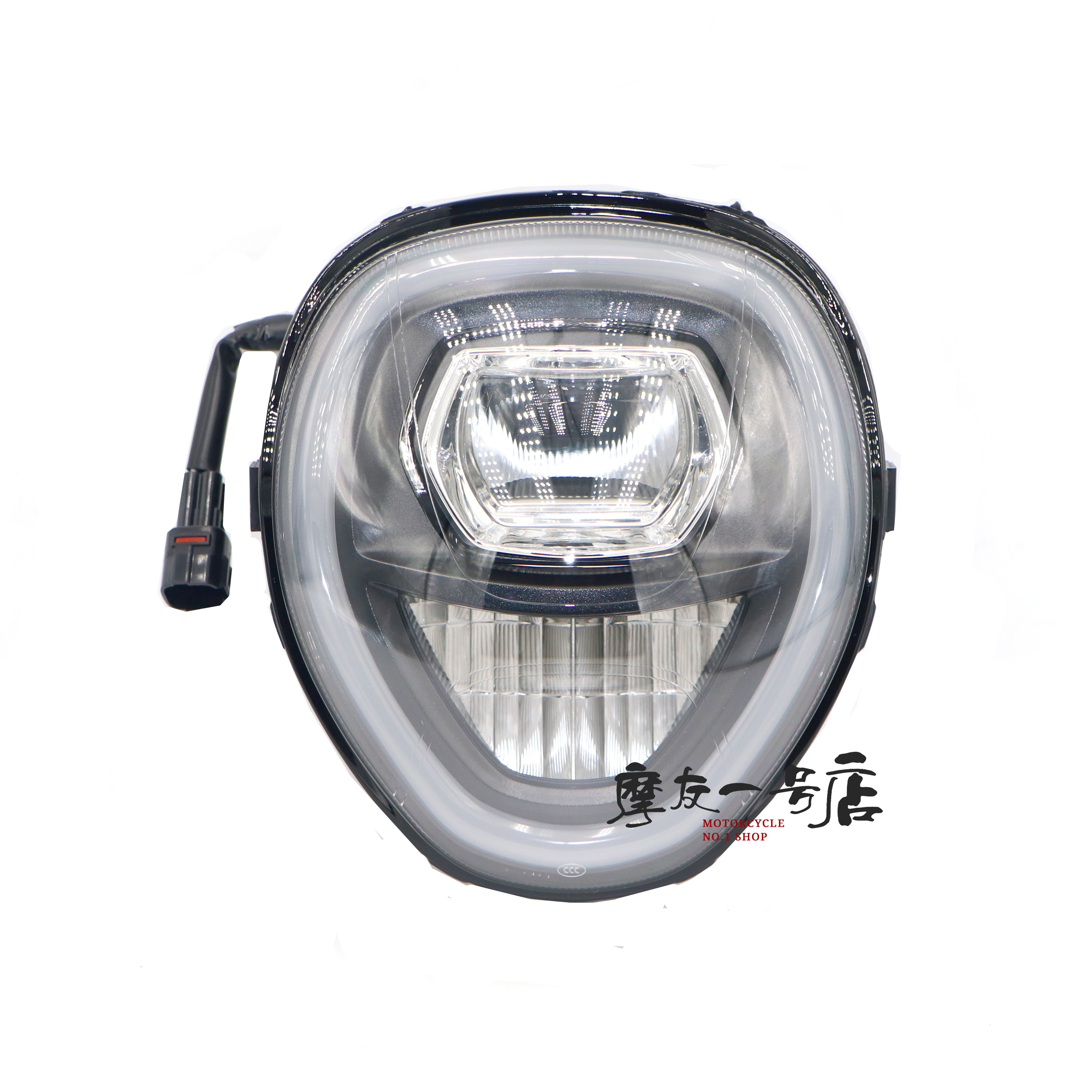 Applicable to the national four TR300 headlight assembly HJ300-3A headlight headlight headlight front cover headlight assembly original