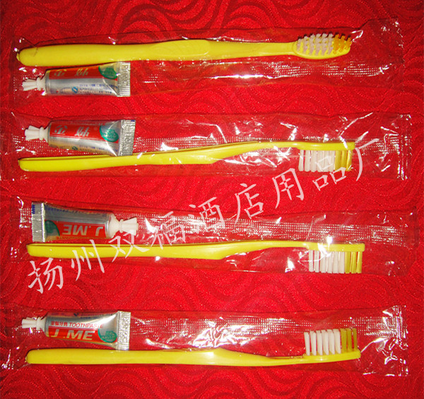 Guest House Hotel Disposable Toothbrush Toiletries with toothbrushes Two-in-one-in-one-in-the-house hospitality with toothbrush toothpaste