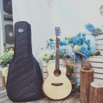  Schneider schneier high-end surface single guitar heart feather 60 70CL spring and autumn solid spruce veneer 41 inch