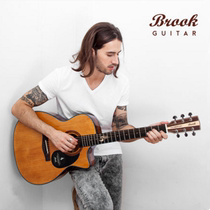  brook Brook guitar s25 folk acoustic guitar surface veneer 41 inch beginner retro electric box piano schoolgirl