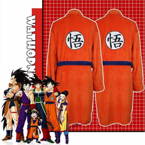 Adult Anime Bathrobe Cosplay Son Goku Costume Man Women Bat