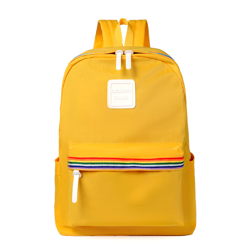 Double Shoulder Bag Women Summer Fashion New 2021 Large Capacity Sports Casual Travel Brief College Student bag Bag Boys