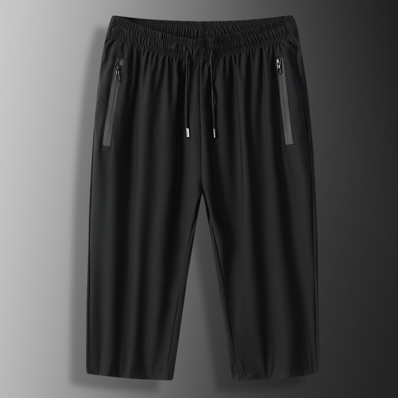 2021 Shorts men's summer tide in loose thin outer wear seven-point five - pants casual working suit pants